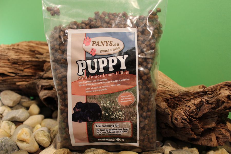 Puppy Mini (Junior) Lamm & Reis für heranwachsende Hunde | 400g - 12,0 Kg